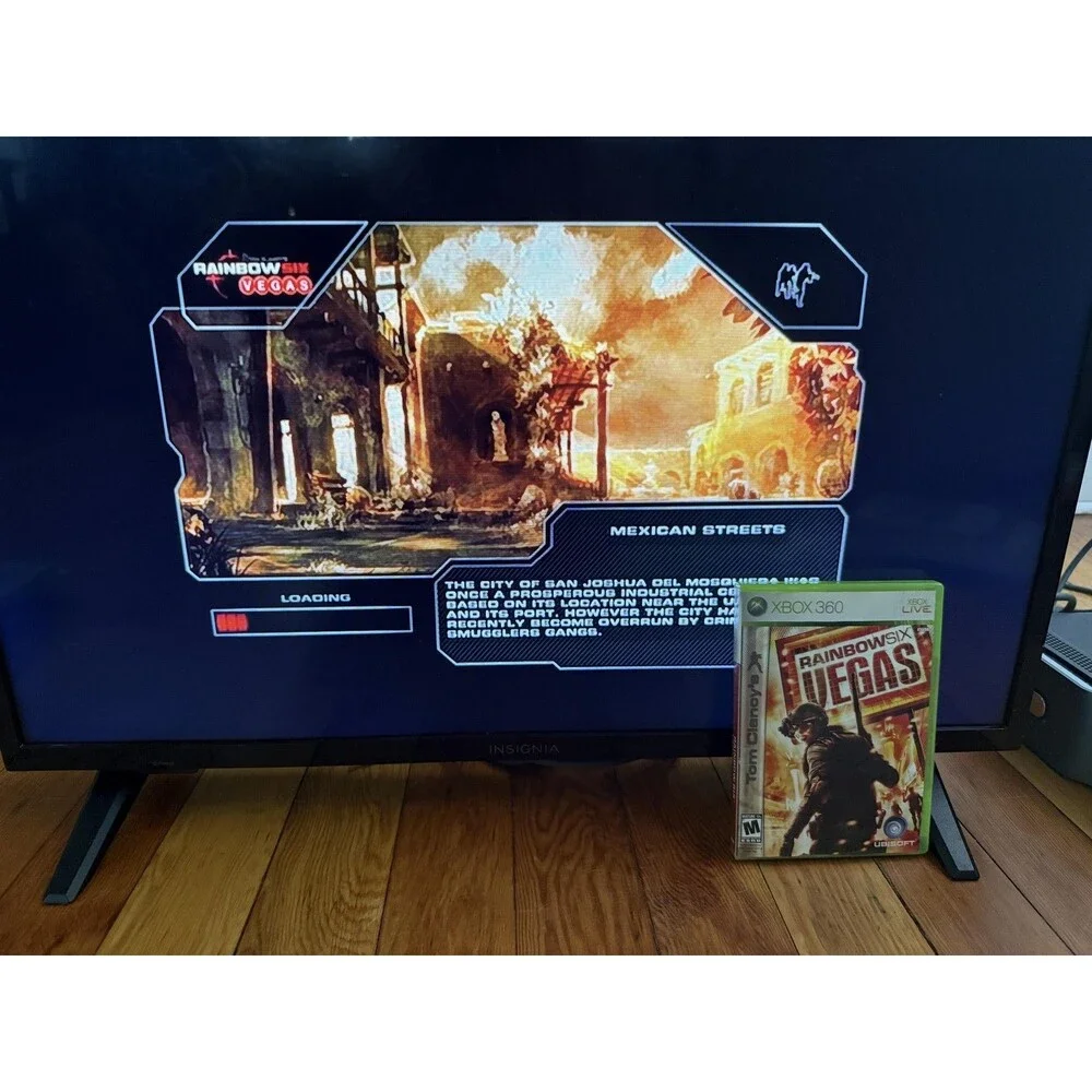 Tom Clancy's Rainbow Six Vegas & Vegas 2 Xbox 360 Lot Tested M EXTRA disk